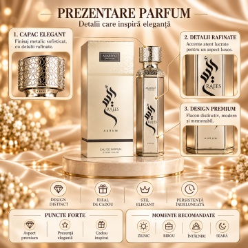 Arabiyat Prestige Raees Aurum – Parfum EDP, unisex - Img 3