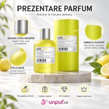 ARO-FAC Aroma Factory Aro-Fac Citron Suger – Parfum EDP 100 ml, unisex - Img 3
