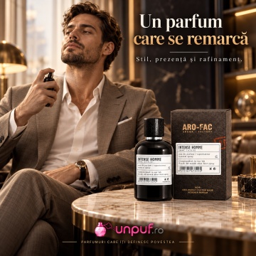 ARO-FAC Aroma Factory Intense homme – Parfum EDP 100 ml, bărbați - Img 4