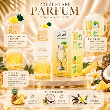 Gulf Orchid Tahiti Colada Eau de Pafum – Parfum 100 ml, unisex - Img 3