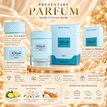Khadlaj Shiyaaka Sky – Parfum EDP 100 ml, bărbați - Img 3