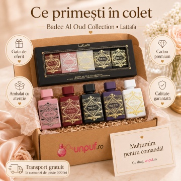 Lattafa Ulei Badee Al Oud Collection – Parfum 5 X 5 ml, unisex - Img 4