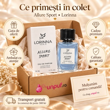 Lorinna Paris Aller Sport Nr. 252 – Apă de parfum 50 ml, bărbați - Img 4