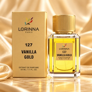 Lorinna Paris Vanilla Gold – Extract de parfum 50 ml, unisex