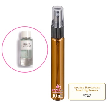 Mostra fiola din Arome Ravissant Amd Perfumes, decant sticla cu pulverizator - Img 4