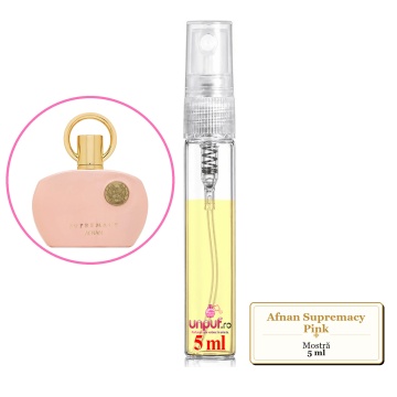 Mostra fiola din Parfumul Afnan Supremacy Pink, decant sticla cu pulverizator - Img 4