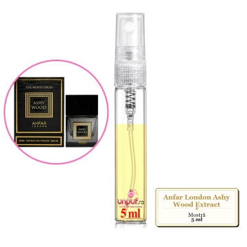 Mostra fiola din Parfumul Anfar London Ashy Wood Extract, decant sticla cu pulverizator - Img 4