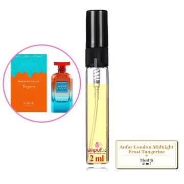 Mostra fiola din Parfumul Anfar London Midnight Frost Tangerine, decant sticla cu pulverizator - Img 2