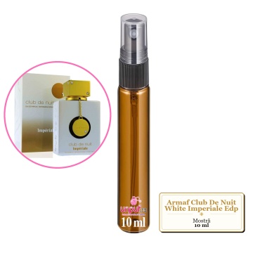 Mostra fiola din Parfumul Armaf Club De Nuit White Imperiale Edp, decant sticla cu pulverizator