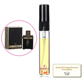 Mostra fiola din Parfumul Armaf Connoisseur For Him, decant sticla cu pulverizator