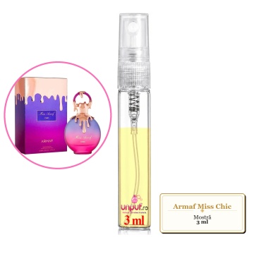 Mostra fiola din Parfumul Armaf Miss Chic, decant sticla cu pulverizator - Img 2