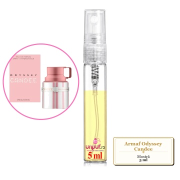 Mostra fiola din Parfumul Armaf Odyssey Candee, decant sticla cu pulverizator - Img 4