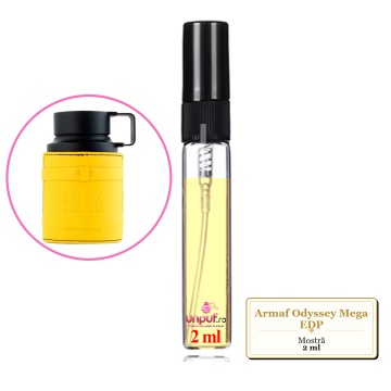Mostra Fiola Din Parfumul Armaf Odyssey Mega Eau De Parfum, Decant Sticla Cu Pulverizator