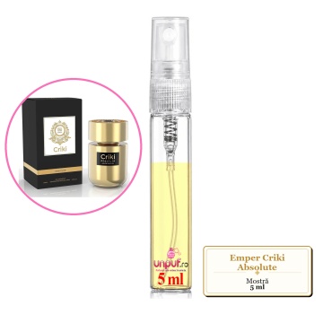 Mostra fiola din Parfumul Emper Criki Absolute, decant sticla cu pulverizator - Img 4