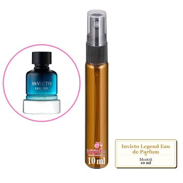 Mostra fiola din Parfumul Fragrance World Invicto Legend Eau de Parfum, decant sticla cu pulverizator - Img 4