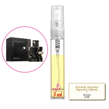 Mostra fiola din Parfumul French Avenue Spectre Ghost, decant sticla cu pulverizator - Img 3