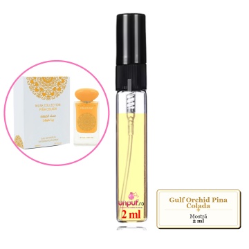 Mostra fiola din Parfumul Gulf Orchid Pina Colada, decant sticla cu pulverizator