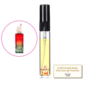 Mostra fiola din Parfumul Gulf Orchid Ruby Fizz Eau De Parfum, decant sticla cu pulverizator