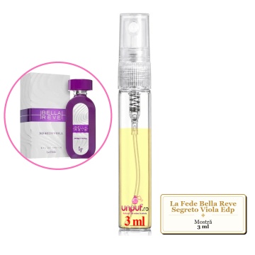 Mostra fiola din Parfumul La Fede Bella Reve Segreto Viola Edp, decant sticla cu pulverizator - Img 3