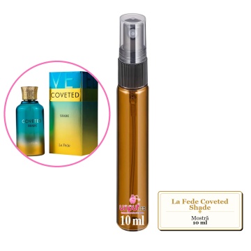Mostra fiola din Parfumul La Fede Coveted Shade, decant sticla cu pulverizator