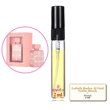 Mostra fiola din Parfumul Lattafa Badee Al Oud Noble Blush, decant sticla cu pulverizator - Img 2