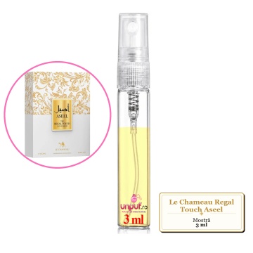 Mostra fiola din Parfumul Le Chameau Regal Touch Aseel, decant sticla cu pulverizator - Img 3