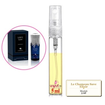 Mostra fiola din Parfumul Le Chameau Save Elixir, decant sticla cu pulverizator - Img 4