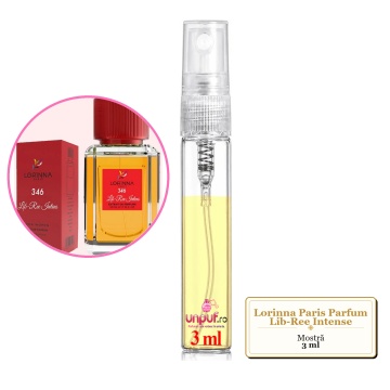 Mostra fiola din Parfumul Lorinna Paris Lib-Ree Intense, decant sticla cu pulverizator - Img 2