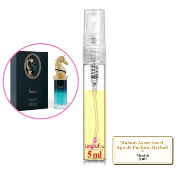 Mostra fiola din Parfumul Maison Asrar Aseel, Apa de Parfum, Barbati, decant sticla cu pulverizator - Img 2