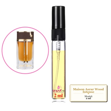 Mostra fiola din Parfumul Maison Asrar Wood Intense, decant sticla cu pulverizator - Img 2