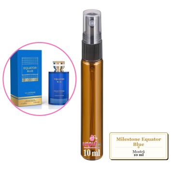 Mostra fiola din Parfumul Milestone Equator Blue, decant sticla cu pulverizator - Img 3