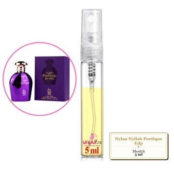 Mostra fiola din Parfumul Nylaa Nylish Poetique Edp, decant sticla cu pulverizator - Img 4