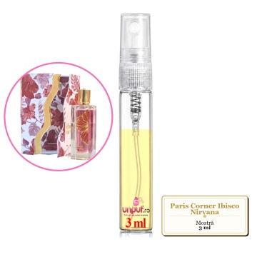 Mostra fiola din Parfumul Paris Corner Ibisco Nirvana, decant sticla cu pulverizator - Img 2