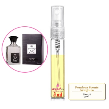 Mostra fiola din Parfumul Pendora Scents Aventura, decant sticla cu pulverizator - Img 3