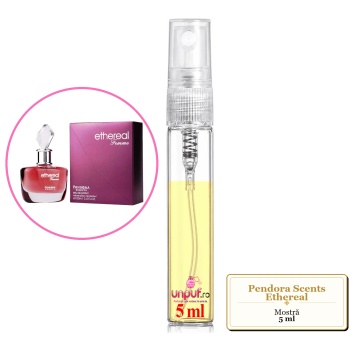 Mostra fiola din Parfumul Pendora Scents Ethereal, decant sticla cu pulverizator - Img 4