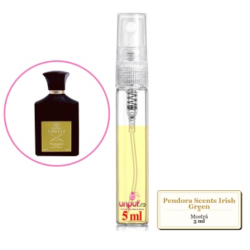 Mostra fiola din Parfumul Pendora Scents Irish Green, decant sticla cu pulverizator - Img 4