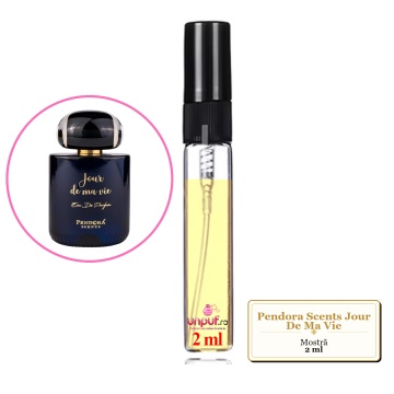 Mostra fiola din Parfumul Pendora Scents Jour De Ma Vie, decant sticla cu pulverizator