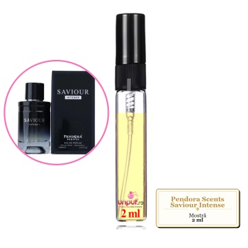 Mostra fiola din Parfumul Pendora Scents Saviour Intense, decant sticla cu pulverizator - Img 1