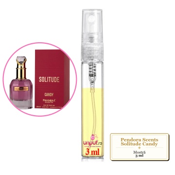 Mostra fiola din Parfumul Pendora Scents Solitude Candy, decant sticla cu pulverizator - Img 3