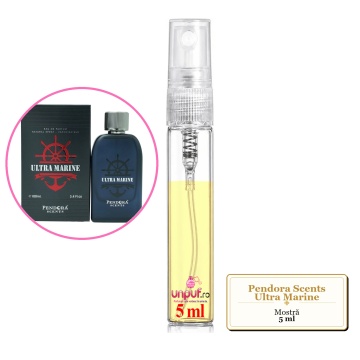 Mostra fiola din Parfumul Pendora Scents Ultra Marine, decant sticla cu pulverizator - Img 4