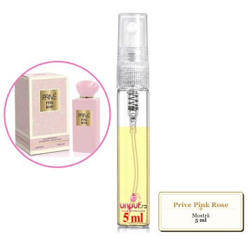 Mostra fiola din Parfumul Prive Pink Rose, decant sticla cu pulverizator - Img 4