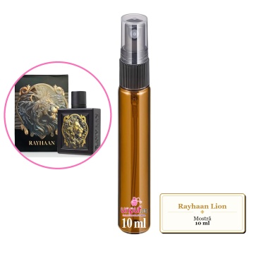 Mostra fiola din Parfumul Rayhaan Lion, decant sticla cu pulverizator - Img 1