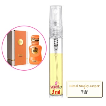 Mostra fiola din Parfumul Rimal Smoky Jasper, decant sticla cu pulverizator - Img 3