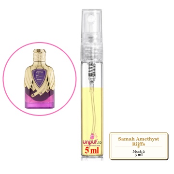 Mostra fiola din Parfumul Samah Amethyst Riiffs, Barbati, decant sticla cu pulverizator - Img 3