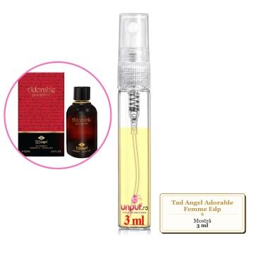 Mostra fiola din Parfumul Tad Angel Adorable Femme Edp, decant sticla cu pulverizator - Img 2