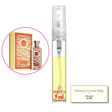 Mostra fiola din Parfumul Zimaya Luxor Edp, decant sticla cu pulverizator - Img 4