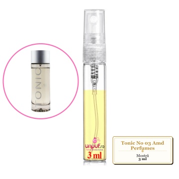 Mostra fiola din Tonic No 03 Amd Perfumes, decant sticla cu pulverizator - Img 2