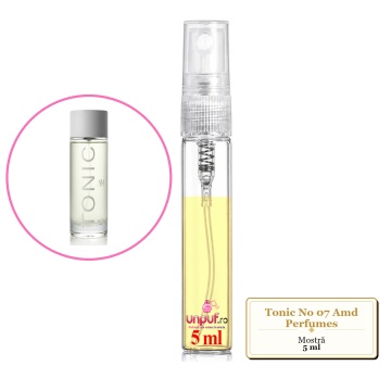 Mostra fiola din Tonic No 07 Amd Perfumes, decant sticla cu pulverizator - Img 3