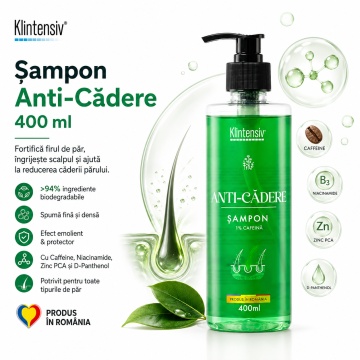 Pachet ingrijire completa Klintensiv, sapun lichid Liliac 500 ml, sapun lichid Iasomie 500 ml, gel de dus Floral Sail 400 ml, sampon Anti-Cadere 400 ml si servetele demachiante 25 buc, 5 produse, 4x Stickere - Img 5