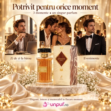 Parfum Alhambra Dominate Absolu 100ml, Parfum Arabesc original Unisex - Img 5